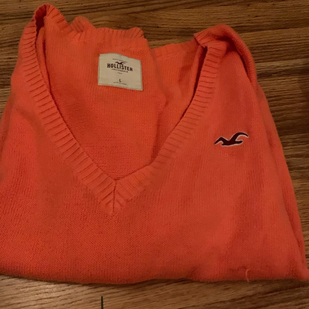 Orange sweater
